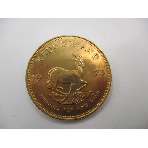 146 - A 1974 full Krugerrand in uncirculated condition