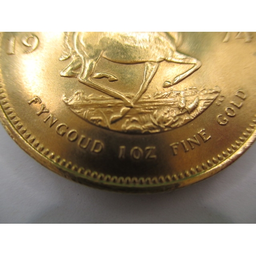 146 - A 1974 full Krugerrand in uncirculated condition