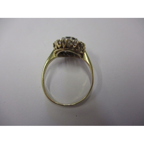 2 - A 9ct yellow gold dress ring, approx. ring size ‘N ½ ‘, approx. weight 2.4g, in useable pre-owned co... 