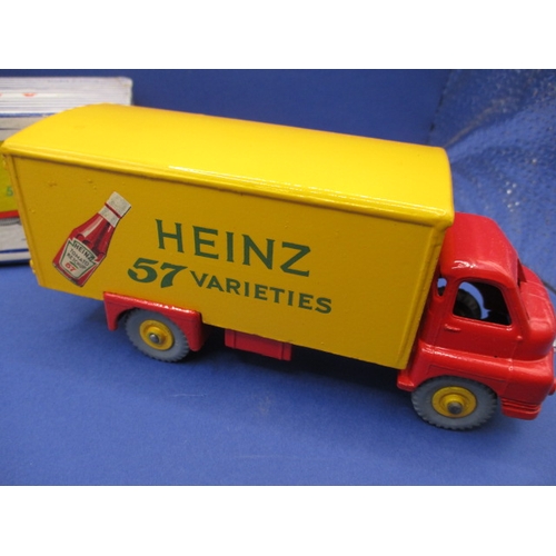 241 - A Dinky Supertoys 923 Big Bedford Van advertising Heinz sauce, original box and model in near mint c... 