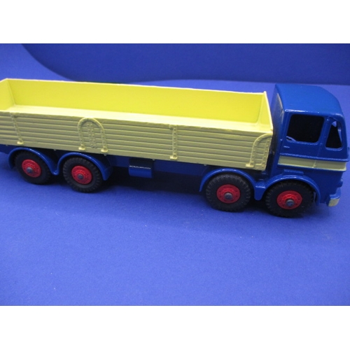 244 - A Dinky Supertoys 934 Leyland Octopus Wagon, in blue and yellow colourway, with original box and mod... 