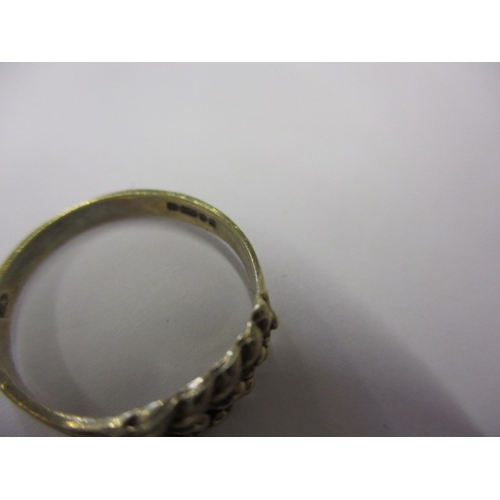 37 - Two 9ct gold rings, approx. sizes ‘ G & K’, approx. gross parcel weight 2.37g both in useable pre-ow... 