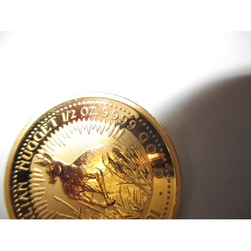 149 - A 2001 Australian .9999 gold 50 Dollar bullion coin, in brilliantly uncirculated condition, approx. ... 