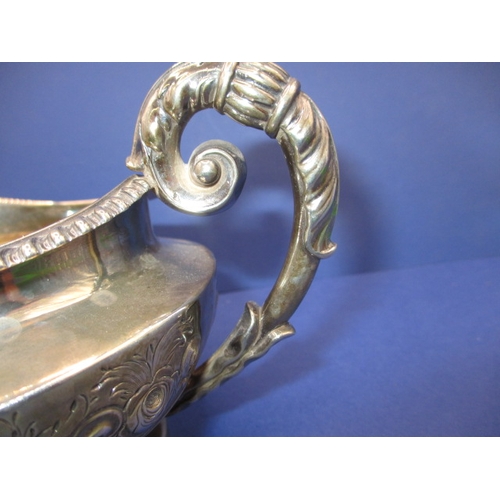 178 - A Georgian sterling silver cream jug, London hallmark date letter 1804, in good used condition, appr... 