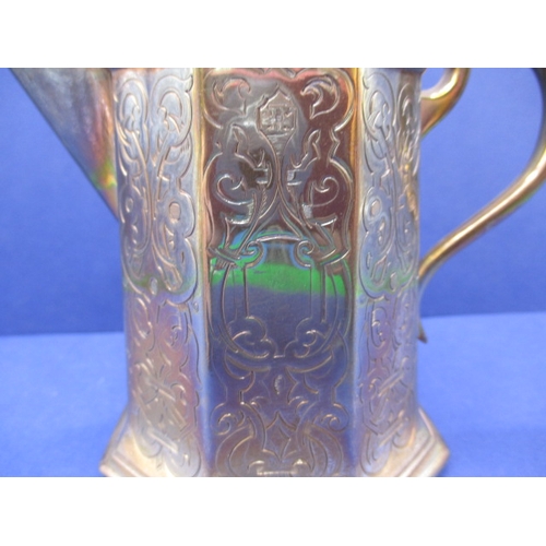 204 - A Victorian sterling silver cream jug, in good pre-owned condition, approx. weight 212g (B)