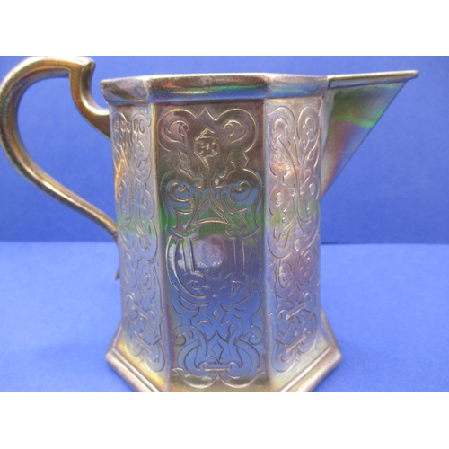 204 - A Victorian sterling silver cream jug, in good pre-owned condition, approx. weight 212g (B)