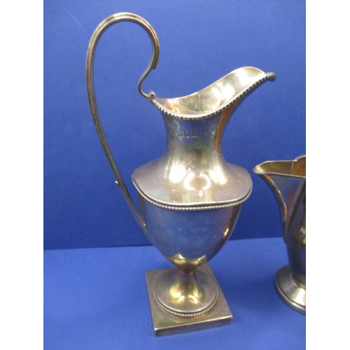 213 - Two sterling silver cream jugs, both in good used condition, approx. gross parcel weight 284g (B)