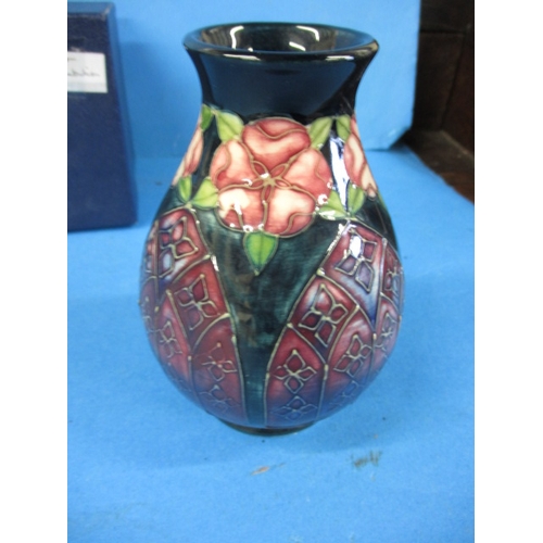 279 - Two Moorcroft vases made for the London exhibition at the Barbican, both firsts with original boxes ... 