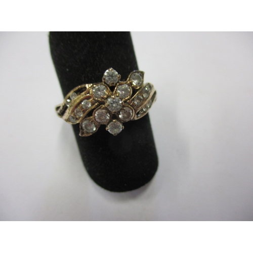 29 - A 9ct yellow gold dress ring, approx. ring size ‘M’, approx. weight 3g, in good used condition