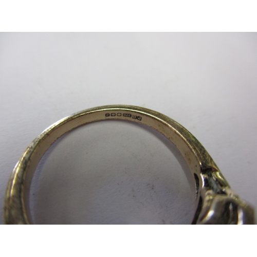 29 - A 9ct yellow gold dress ring, approx. ring size ‘M’, approx. weight 3g, in good used condition