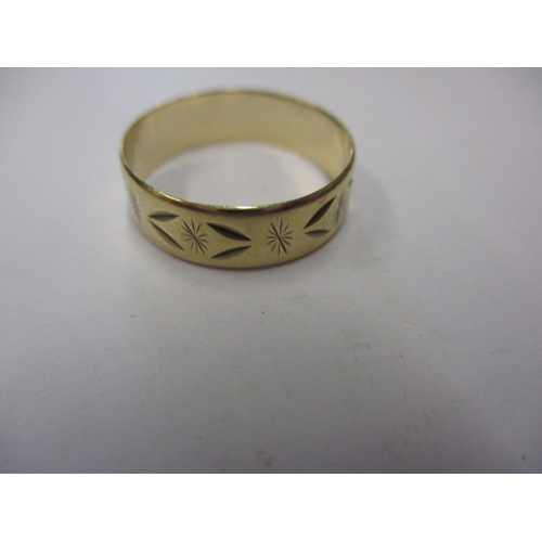 41 - A vintage 9ct gold band ring, approx. ring size ‘O’, approx. weight 1.7g in useable pre-owned condit... 