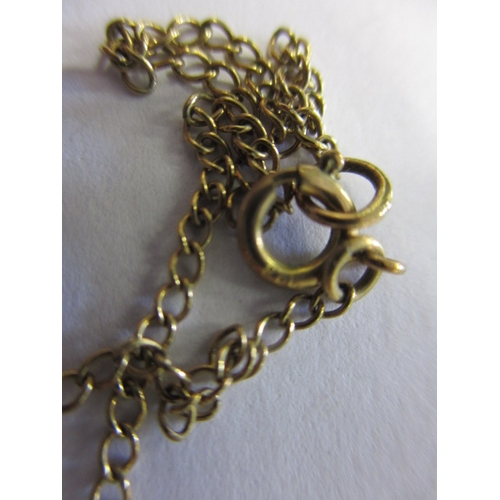 73 - A parcel of gold jewellery, one chain broken, approx. gross parcel weight 11.2g