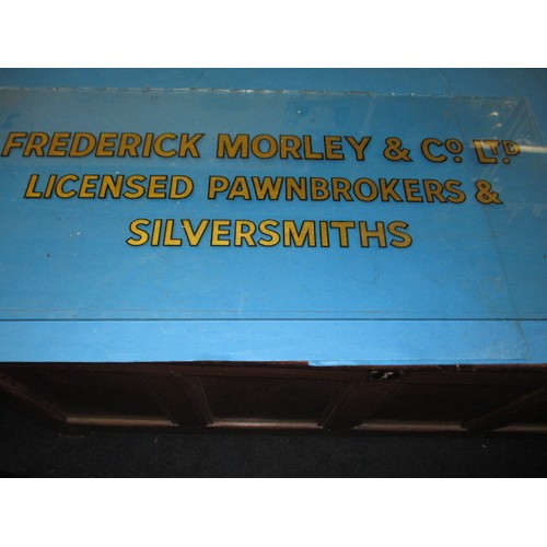 294 - A parcel of pawn brokers advertising items, all relating to Frederick Morley & Co. Cambridge. To inc... 