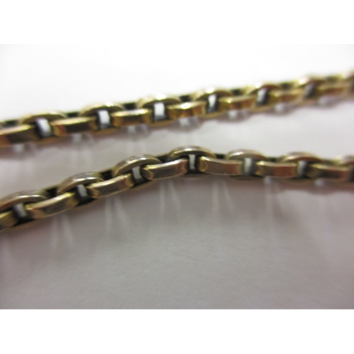 60 - A vintage 9ct yellow gold necklace chain, approx. linear length 43cm, approx. weight 8.3g, in useabl... 