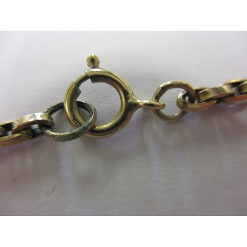 60 - A vintage 9ct yellow gold necklace chain, approx. linear length 43cm, approx. weight 8.3g, in useabl... 