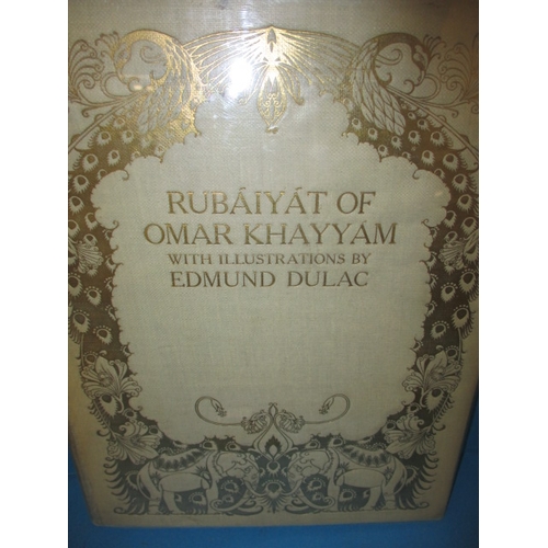 311 - Edmund Dulac’s fairy book, Rubaiyt of Omar Khayyam and a Minerva press 1971 Tales of mystery and ima... 