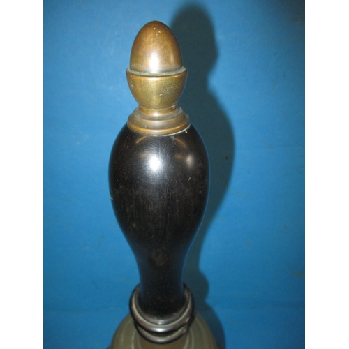 300 - A Victorian hand school bell, approx. height 34cm,in good condition (B)