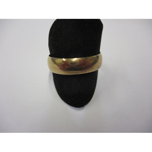 53 - A vintage 9ct yellow gold wedding band, approx. ring size ‘W+’ approx. width 5.9mm approx. weight 3.... 