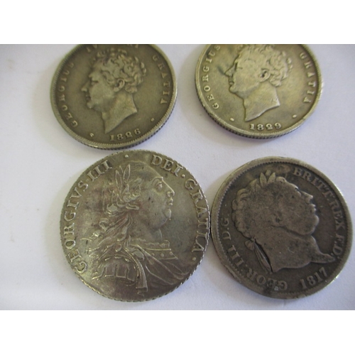 171 - A parcel of Georgian and later silver coins, all circulated with some very fine grades, approx. gros... 