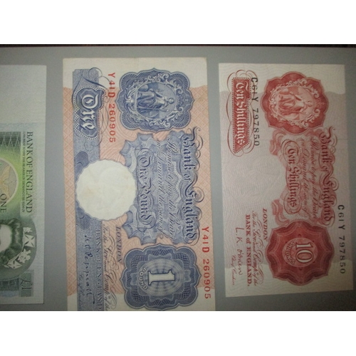 179 - A parcel of vintage world banknotes, various denominations, most in circulated condition