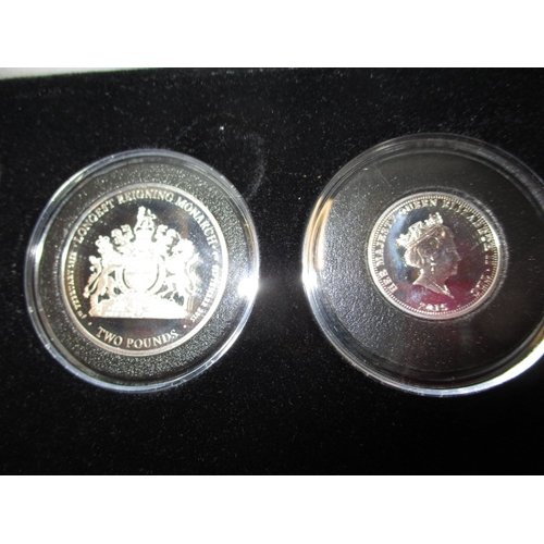 172 - 4 Jubilee mint proof silver collectors coins, to include a 5 oz penny black 175th anniversary coin, ... 