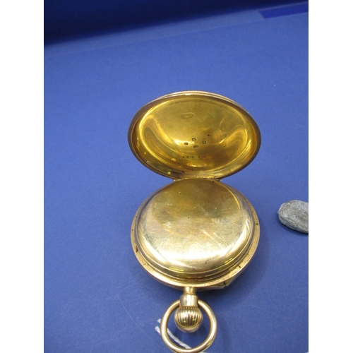 95 - Charles Frodsham 18ct gold cased pocket watch, watch number 07821 marked to movement and dial, in cu... 