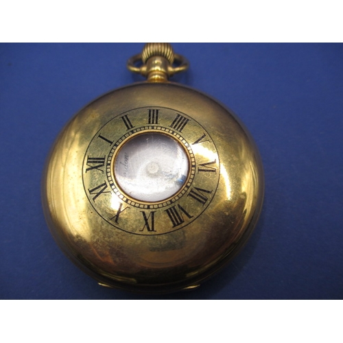 96 - An 18ct gold cased pocket watch, the dial marked “To the Admiralty, James Walker, London” runs when ... 