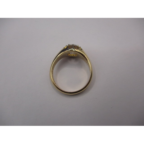 22 - An 18ct yellow gold diamond solitaire ring, approx. ring size ‘V’, approx. weight 8.92g, approx. dia... 