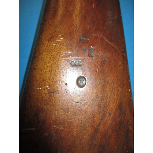 253 - An antique Chassepot Fusil model 1866 rifle, marked to stock and action, in used condition, approx. ... 