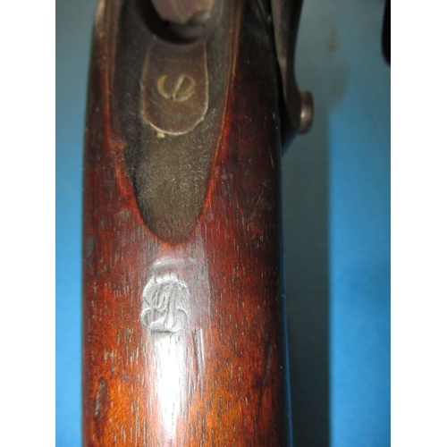 253 - An antique Chassepot Fusil model 1866 rifle, marked to stock and action, in used condition, approx. ... 