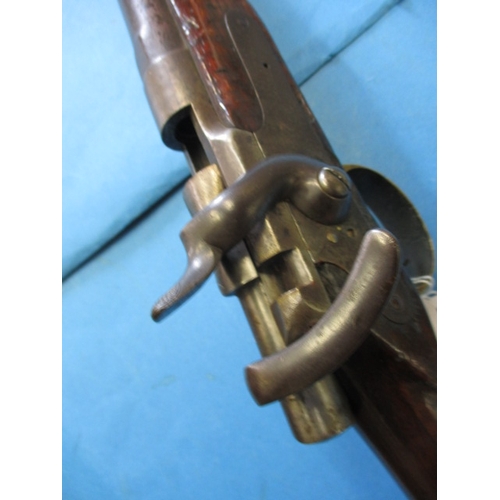 254 - An antique Albini Braendlin model infantry rifle, marked Mayall’s patent, having 11mm trapdoor actio... 