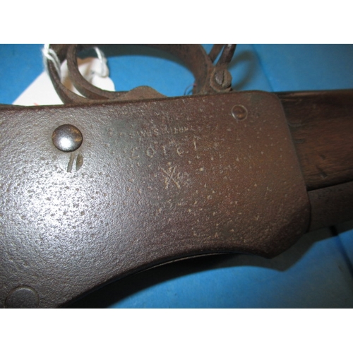 257 - An antique Martini Henry rifle, approx. length 104cm having general use related marks