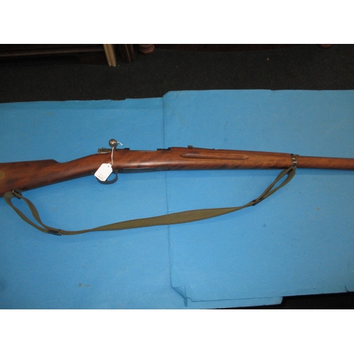 259 - An antique bolt action 410 shot gun Swedish Mauser serial number 156063 with deactivation certificat... 