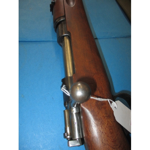 259 - An antique bolt action 410 shot gun Swedish Mauser serial number 156063 with deactivation certificat... 