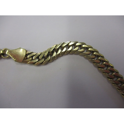 69 - A vintage 9ct gold necklace chain in preowned condition with a working clasp, approx. linear length ... 