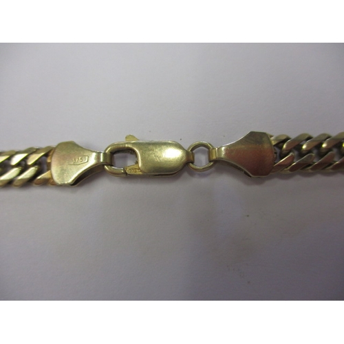 69 - A vintage 9ct gold necklace chain in preowned condition with a working clasp, approx. linear length ... 