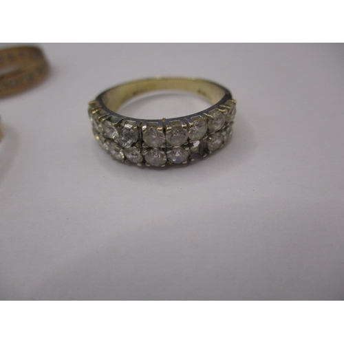 55 - A quantity of 9ct gold rings, all in used condition, some damages, approx.. gross parcel weight, 18.... 