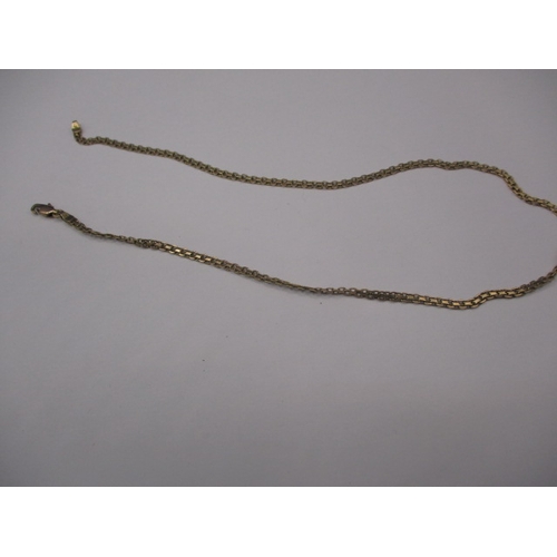 72 - A vintage 9ct gold necklace, approx. linear length 41cm approx. weight 5.9g, in usable preowned cond... 