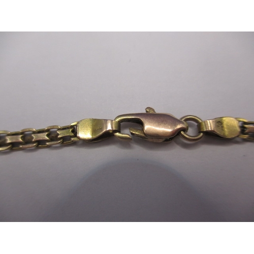 72 - A vintage 9ct gold necklace, approx. linear length 41cm approx. weight 5.9g, in usable preowned cond... 