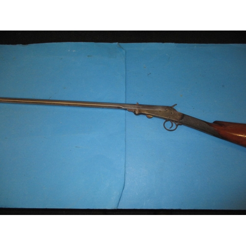 An antique Tranter 380 bore rook rifle, serial number 35043, in pre-owned condition with use-related marks, approx. length 105cm