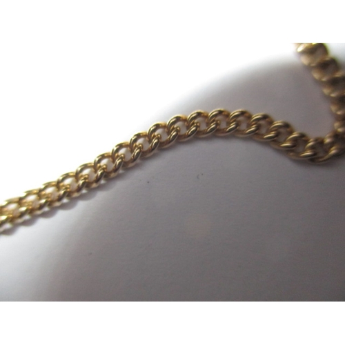 73 - A 9ct yellow gold necklace with heart shape locket pendant, approx. linear length of chain 50cm, app... 