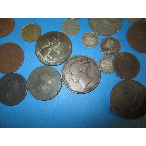 178 - A parcel of vintage coins and banknotes, all in circulated condition