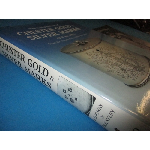 207 - Two reference books on gold and silver marks, one for Chester the other on East Anglian silver 1550-... 