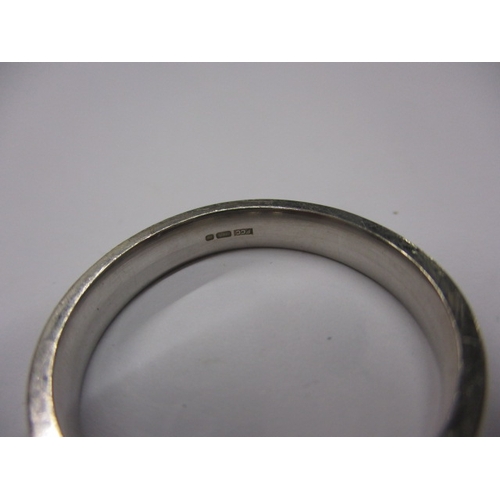 58 - A large gents ring marked 750 with Birmingham mark, approx. ring, size X+ approx. weight 7.5g, in us... 