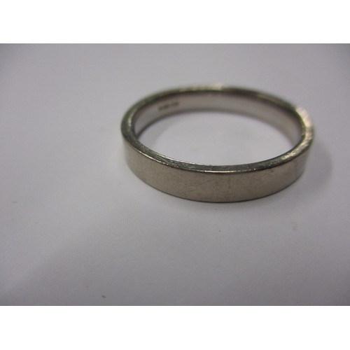 58 - A large gents ring marked 750 with Birmingham mark, approx. ring, size X+ approx. weight 7.5g, in us... 