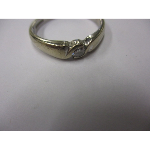 7 - A vintage 18ct gold and diamond solitaire ring, approx. ring size O, approx. weight 3.5g, in useable... 