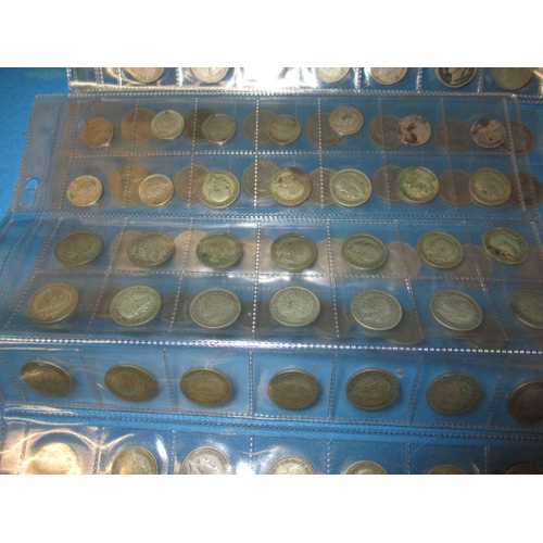 177 - A parcel of vintage coins, to include some silver and part-silver examples, all in circulated condit... 