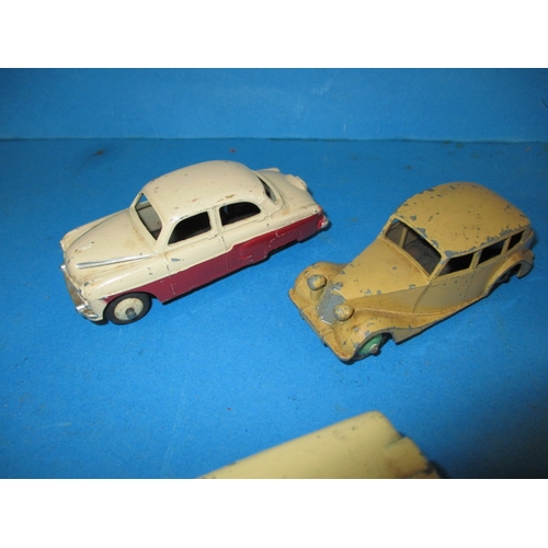 290 - A parcel of vintage Dinky die-cast model vehicles, all in good play worn condition (B)