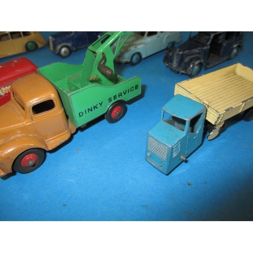 290 - A parcel of vintage Dinky die-cast model vehicles, all in good play worn condition (B)