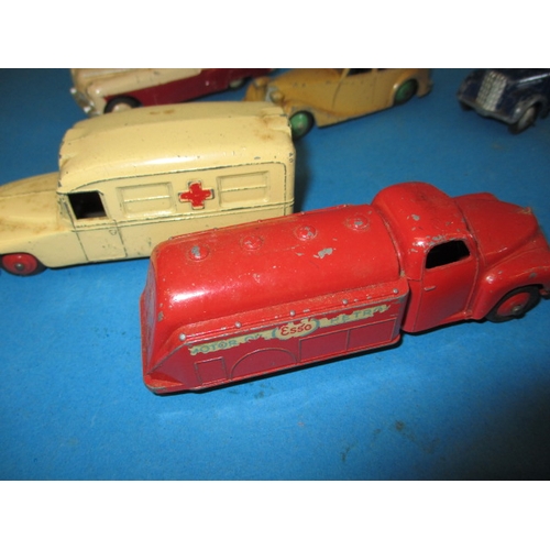 290 - A parcel of vintage Dinky die-cast model vehicles, all in good play worn condition (B)